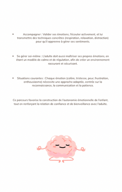 Ebook : Gérer les émotions de l’enfant
