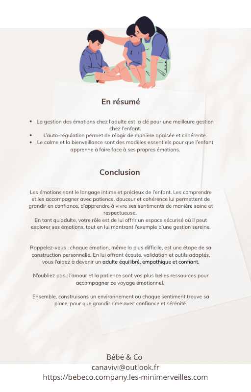 Ebook : Gérer les émotions de l’enfant